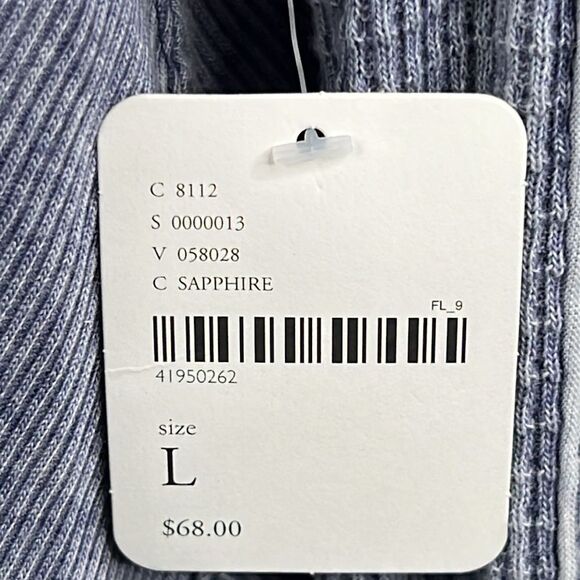 Free People Pacific Thermal Top Waffle Knit Long Sleeve Size Large NWT OB544679 - Picture 5 of 6